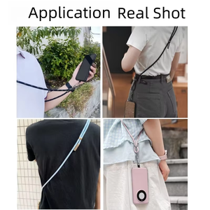 Có Thể Điều Chỉnh 5A Siêu Sạc Type-C Cáp Phổ <span class=keywords><strong>Polyester</strong></span> Webbing Crossbody Điện Thoại Di Động Dây Buộc Chuỗi Có Thể Sạc Lại - Product Image 5