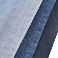 Prix de la machine à découper les tissus jeans Tissu denim extensible à impression personnalisée Tissu denim de qualité supérieure B1382