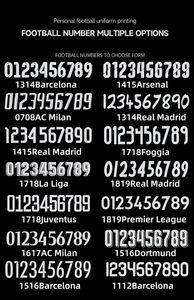 High Quality Customized Logo Soccer Jersey Sets Polyester/Cotton Quick Dry Breathable <b>Football</b> Uniform for Men - Product Image 4