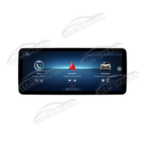 BaoShang Android13 Auto GPS Map Navi Carplay para <span class=keywords><strong>Mercedes</strong></span> Benz Clase C W205 GLC X253 2015-2019 Interacción con reproductor de Radio para coche - Product Image 6