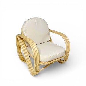 Sillón de Ratán Tejido a Mano, Muebles de Mimbre Natural Hechos a Mano, Silla de Relax, Decoración Moderna para el Hogar y el Patio - Product Image 1