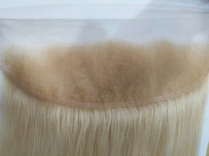 Chất Lượng Hàng Đầu Bán Giáng Sinh Preplucked 613 Blonde Minh Bạch Thụy Sĩ Ren Đóng Cửa/Phía Trước/HD Mỏng Ren Cho Bán Buôn - Product Image 4