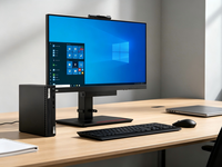 Mini-ordinateur de bureau ThinkCentre M90q Barebone 10e génération, propre, sans rayures, grade A, testé et fonctionnel