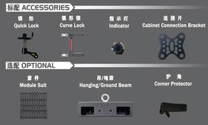 Jode P2.6 layar tampilan LED sewa dalam ruangan/luar ruangan layar latar belakang panggung melengkung Video dinding fleksibel layar Led Pantalla fleksibel - Product Image 6
