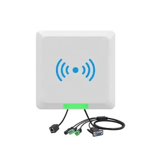 Factory price built in access controller uhf integrated antenna 0-6m long range uhf 868mhz rfid reader