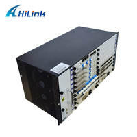 Châssis 5U 19 "avec châssis d'équipement à fibre optique EDFA/OLP/10G OEO/DWDM MUX DEMUX