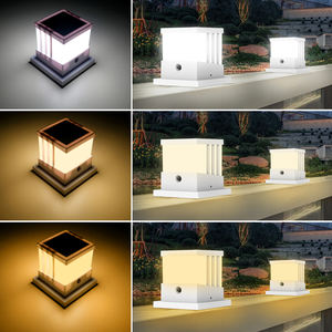 Lampe solaire extérieure étanche, lampadaire à énergie solaire, lampes décoratives pour aménagement extérieur, villa, pelouse - Product Image 5