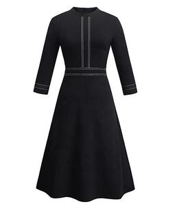 <span class=keywords><strong>Robe</strong></span> <span class=keywords><strong>de</strong></span> demoiselle d'honneur élégante pour mariage, manches en dentelle, couture, nouvelle collection - Product Image 5