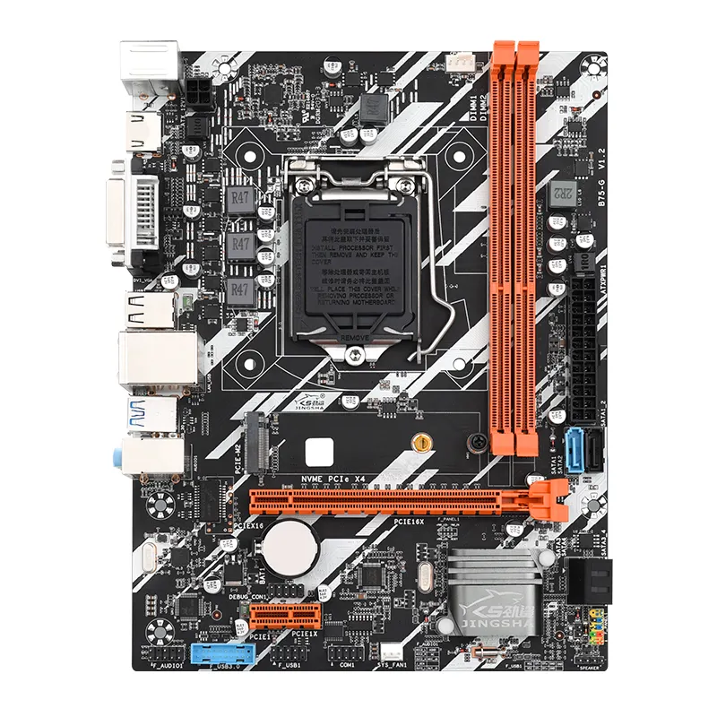 B75 האם Lga 1155 PC להתקנת המשחקים תמיכה Core i3 i5 i7 מעבד מפעל מחיר