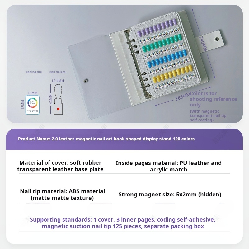 120-color display board