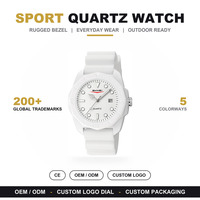 Montre à quartz pour homme SKMEI Original 2393, bracelet en silicone, étanche 50 m, style cool, décontractée, pour l'extérieur