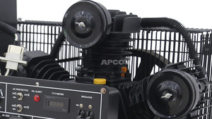 เครื่องอัดอากาศแบบพกพา APCOM แบบลูกสูบหล่อลื่น ใช้เชื้อเพลิงเบนซิน เงียบ 250 ลิตร/นาที 8 บาร์ ระบายความร้อนด้วยอากาศ สำหรับงานอุตสาหกรรมและโรงงาน รับประกัน 1 ปี - Product Image 6