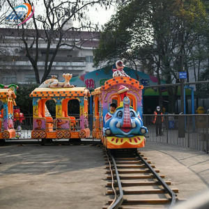 Juego de interior al aire libre de alta seguridad Parque de atracciones para niños Bebé Niños Elefante Pista <span class=keywords><strong>Tren</strong></span> eléctrico Paseos a la venta - Product Image 5