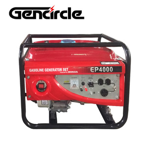 Generador Portátil de Gasolina de 2KW-8000W con Tecnología Patentada, Generador de Reserva para el Hogar Gencircle WP3800, Motor de 4 Tiempos Refrigerado por Aire, Monofásico - Product Image 3