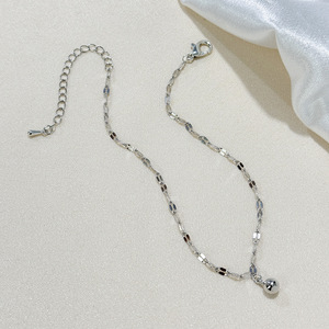 Vente en gros <span class=keywords><strong>de</strong></span> chaînes <span class=keywords><strong>de</strong></span> <span class=keywords><strong>cheville</strong></span> rondes <span class=keywords><strong>de</strong></span> <span class=keywords><strong>bijoux</strong></span> <span class=keywords><strong>de</strong></span> luxe légers pour le transport - Product Image 5
