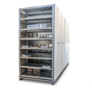 Sistema de Estanterías Móviles de Alta Densidad para Almacenamiento de Oficina, Archivo de Hospitales, Almacenamiento Móvil en Estantes Apilables - Product Image 1