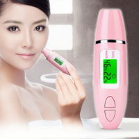 Testeur d'humidité de la peau intelligent portable, analyseur d'huile, affichage numérique, utilisation domestique, soin du visage, détecteur de peau, Belen M17B