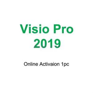 Clave de Activación de por Vida para Visi 2019 Pro, 1 Pieza, Visio Professional 2019 - Product Image 2