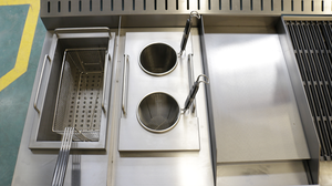 Four combiné en acier inoxydable, plusieurs fours, gaz naturel/GPL, chauffage par convection, équipement de cuisson commercial réglable - Product Image 6