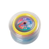 Cordage de badminton en nylon super durable de haute qualité, couleur jaune citron, série Candy