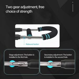 Expansor de Pecho Multifuncional Ajustable en Forma de U, Ejercitador de Brazos Ajustable en Forma de U, Entrenador de Fuerza de Muñeca en Forma de U - Product Image 4
