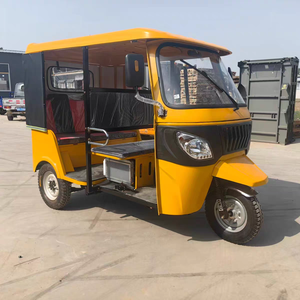 Bajaj Driewielige Vracht Driewieler Met 200cc Motor Benzine Open Lichaam 5 Passagiers - Product Image 3