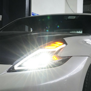 Faros Delanteros LED DRL Dinámicos 6000K con Señal de Giro Secuencial para 370Z 2008-2021 Fairlady Z Z34, Modificación y Mejora de Automóviles - Product Image 4