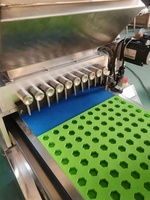 Nieuwe JU-X05 Kleine Mini Automatische Snoepafzetmachine voor de productie van fruitgelei, bonbons en gummyberen