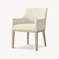 Ensemble de table à manger rectangulaire 8 places en teck massif, écologique, durable, avec base à chevalet géométrique sculptée, mobilier moderne pour la maison