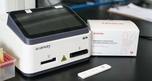 Seamaty VG2 Veterinärmedizinischer Blutgasanalysator Tragbares Fluoreszenz-Immunoassay Progesteron-Testgerät - Product Image 5