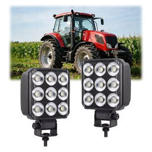 Luz LED Cuadrada para Tractor de 4 <span class=keywords><strong>Pulgadas</strong></span> con Certificación Emark, 12V 24V, Haz de Luz Amplio, para Uso Agrícola y Todoterreno - Product Image 1