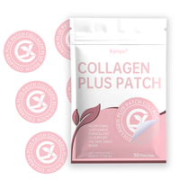 Patchs de collagène transdermique avancés à marque privée 100 % naturels pour le soutien du corps et de la peau des femmes et des hommes