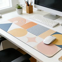 Alas Meja Gaming untuk Keyboard Mouse Pad Desain Laris Alas Permainan Komputer Tahan Air Mousepad