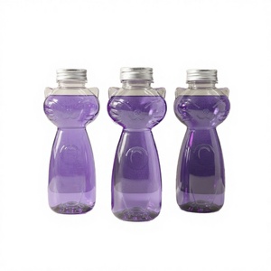 Botella cilíndrica de PET de 500 ml con tapa de rosca, embalaje creativo, impresión digital, superficie para calcomanías, bebida, OEM Vietnam CM500-33 TINH 1cm - Product Image 3