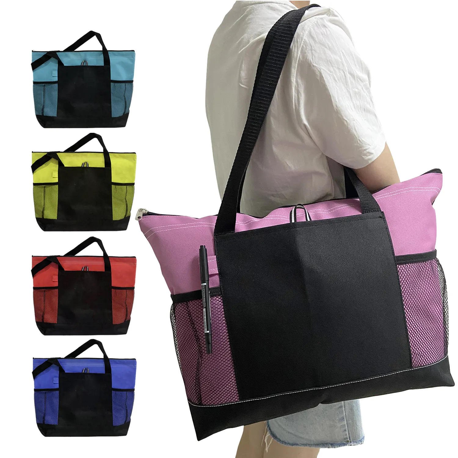 Nurse Doctor Small Zip Purse Caddy Organizer Tote Bag Perfect Handbags Nurse Work Bag For Nursing Bag Students