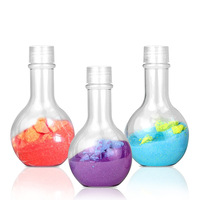 Bombes de bain créatives au sel de mer, poudre de bain effervescente, boules de douche moussantes 50g