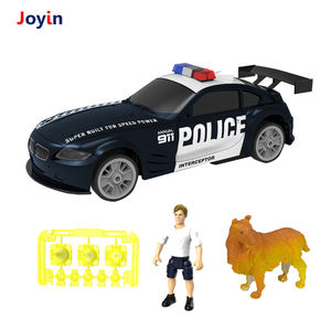 Bermotor Hitam Polisi Cruiser Anak-anak Model Listrik Mainan Polisi Mobil Rush & Penyelamatan Kendaraan dengan Sirene Suara, Lampu Berkedip, Coba Saya - Product Image 2