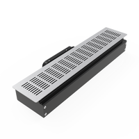 Grille d'aération décorative de registre de plancher de ventilation de retour d'air de haute qualité MIA en matériaux en plastique et en acier inoxydable