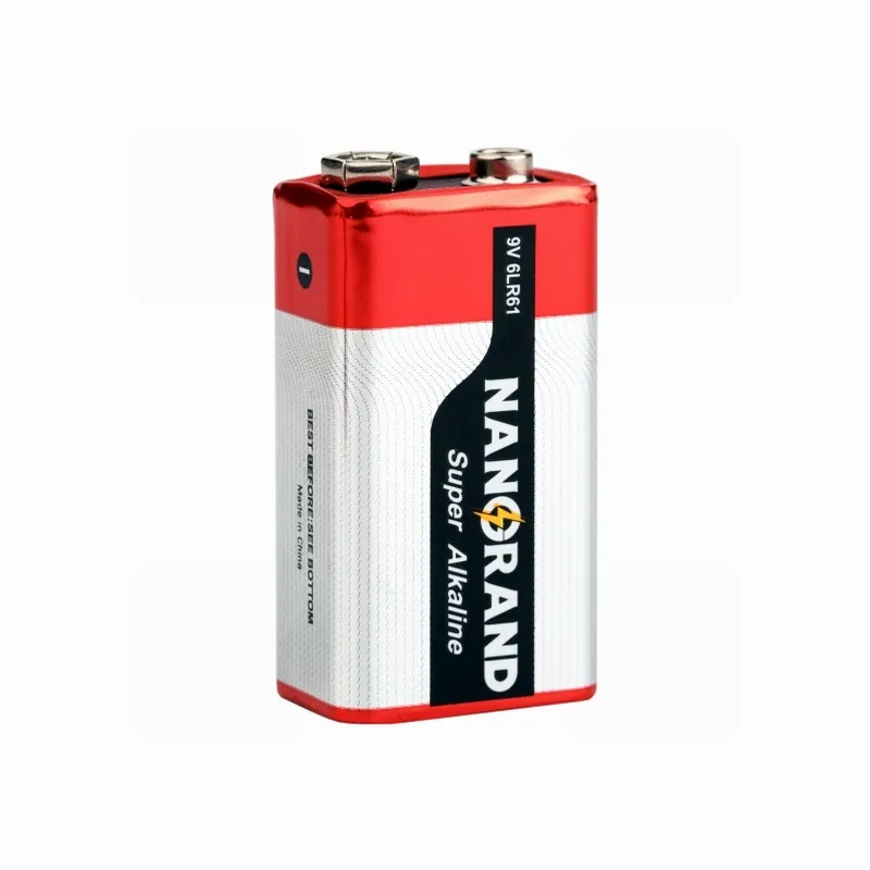 China Factory Price Battery 6lr61 9v Battery Super Alkaline Battery For Consumer Electronics