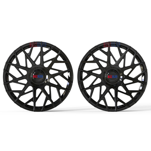 Nuevas Llantas de Aleación de Aluminio Forjado de 22 Pulgadas con Acabado Negro, Envío Gratis para Reequipamiento/Actualización - Product Image 4