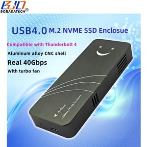 卸売40Gbps USB 4.0タイプCコネクタNGFF M.<span class=keywords><strong>2</strong></span> NVMe SSDエンクロージャーソリッドステートドライブケースThunderbolt <span class=keywords><strong>3</strong></span>データケーブル付き - Product Image 2
