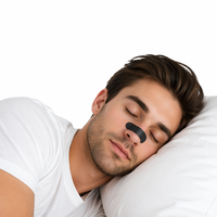 Bandes nasales anti-ronflement à prix d'usine, aides respiratoires nasales de nuit, patchs adhésifs flexibles pour le sommeil