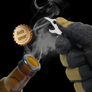 Lizard EDC – Barre de levier multifonctionnelle en acier inoxydable, ouvre-bouteille à extrémité en forme de U, pour la survie, l'auto-défense et la rupture de vitres - Product Image 4