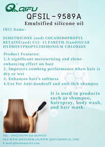 QIFU Excellent Conditionneur Capillaire Émulsion de Silicone DIMETHICONE (et) COCAMIDOPROPYL BETAINE (et) C12-15 PARETH-3 (et) <span class=keywords><strong>GUAR</strong></span> pour - Product Image 2