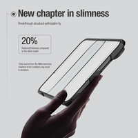 Nouveautés 2026 : Étui magnétique fin Nillkin pour iPhone Duo / Fold, coque arrière mate givrée avec protection de l'appareil photo et grip antidérapant