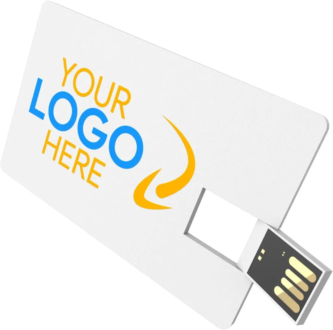 Wholesale Credit Business Card 32gb 64gb 128gb Custom Logo Printed USB Flash Memory Drive Card