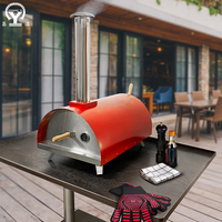 USA Offre Spéciale Portable Granulés De Charbon De Bois BBQ Grills Four À Pizza Fours À Pizza À Bois En Plein Air