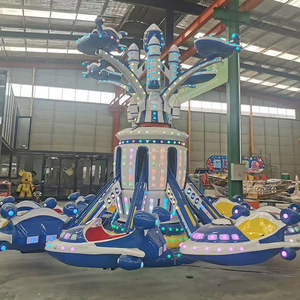 Precio de fábrica Kids Thrill Extreme Play Funfair Ground Jump Crazy Bounce Machine Amusement Rides Steel Indoor Outdoor para la venta - Product Image 4