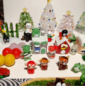 เป่าคริสตัล Murano สัตว์ทะเลกบเต่าซานตาคลอสแก้วรูปแกะสลักสำหรับตกแต่งบ้านงานแต่งงานของขวัญวันเกิดเครื่องประดับ - Product Image 2