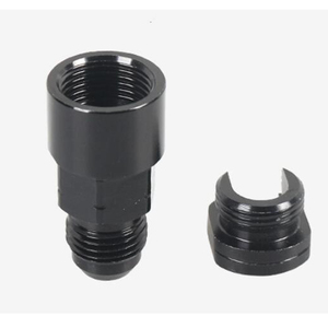 AN6 AN8 <b>Quick</b> Connect Fuel Adapter for LS Swap, 5/16"3/8" Hardline to 6AN 8AN Male Flare Fuel Line Fitting - Product Image 6